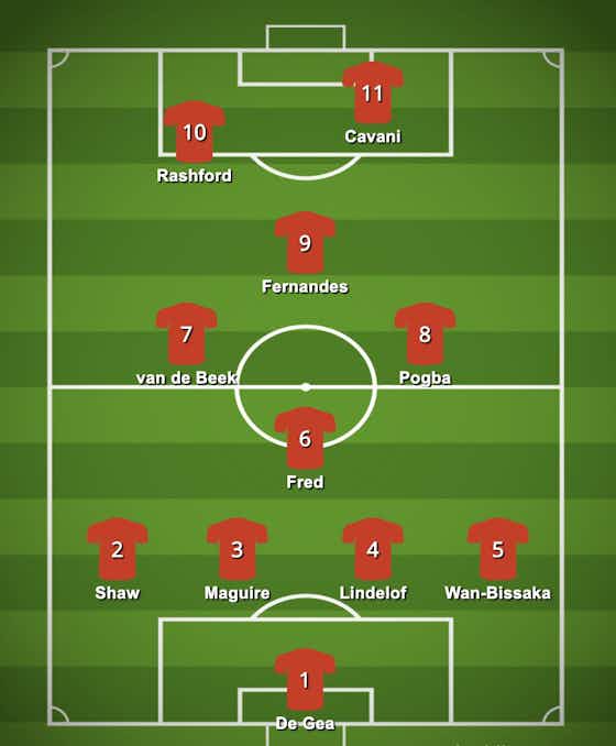 Article image:Man United predicted line-up vs Arsenal: Solskjaer to deliver the starting midfield we’ve all been waiting for