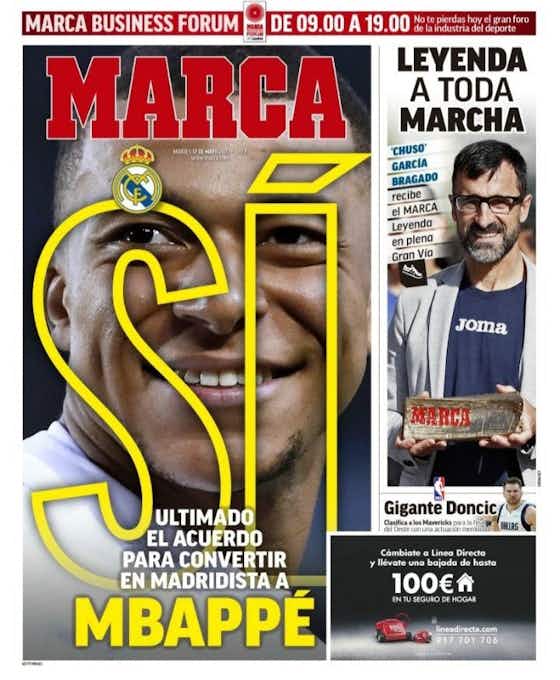 Imagen del artículo:🗞Las portadas: Mbappé, ya espera el anuncio... ¿y Lewandowski al Barça?