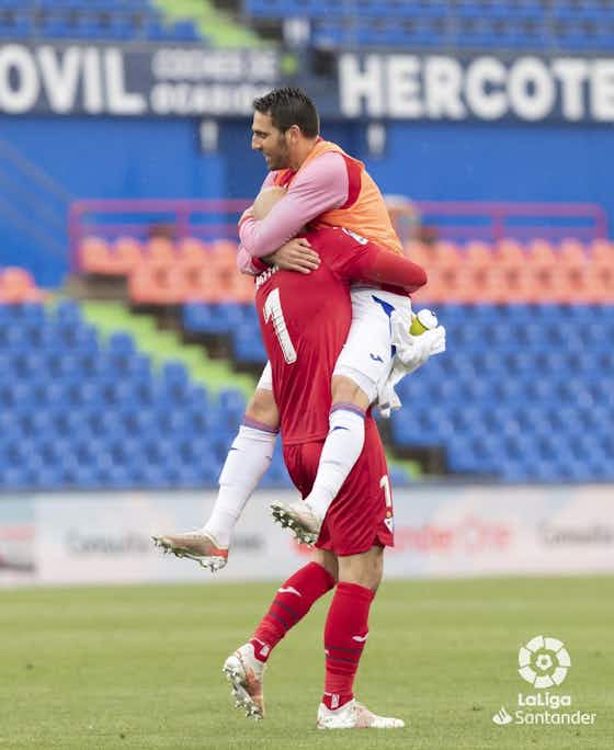 Article image:Eibar record last-minute win at Getafe to inspire belief they can still beat the drop