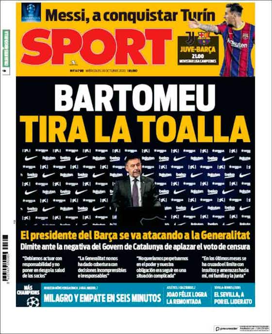 Imagen del artículo:El Real Madrid vive y Bartomeu dimite