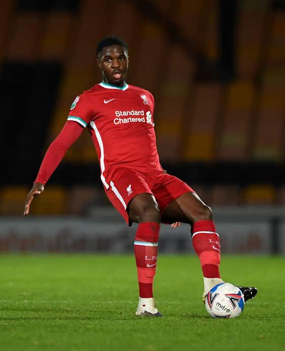 Article image:Billy Koumetio: Liverpool youngster scored from his own half vs PSG