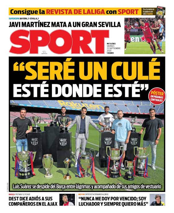 Imagen del artículo:🗞 La caída del Sevilla, Suárez y otras portadas de hoy viernes