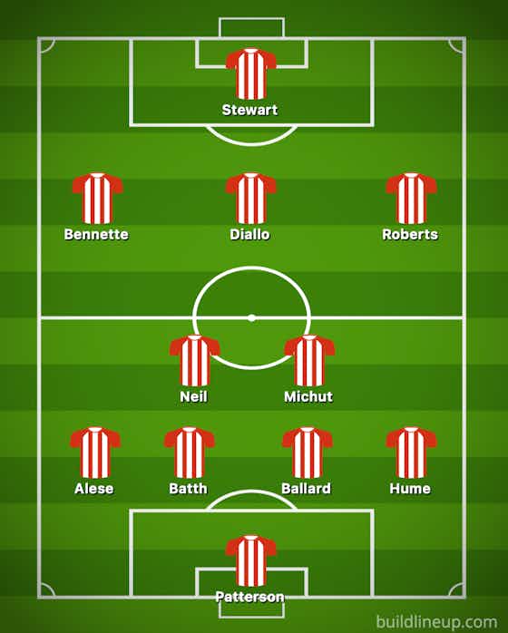 Article image:Bennette starts: The predicted Sunderland XI to play Fulham in the FA Cup on Saturday