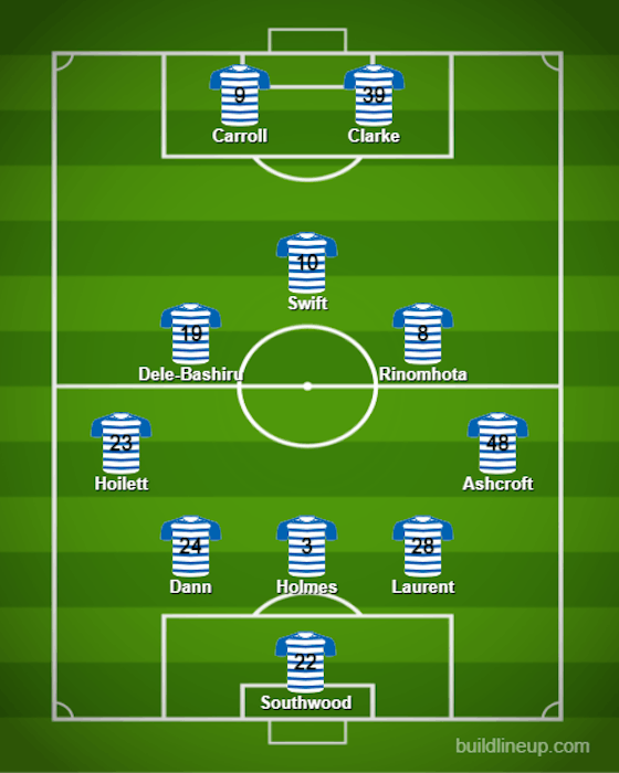 Article image:Rinomhota starts: The predicted Reading FC XI to face Fulham tonight