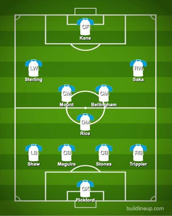 Article image:Qatar 2022: England's reported XI for World Cup clash vs Iran