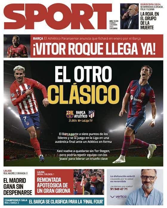 Imagen del artículo:🗞️ Las portadas del día: Brahim brilla y el Barça vs Atlético nos espera