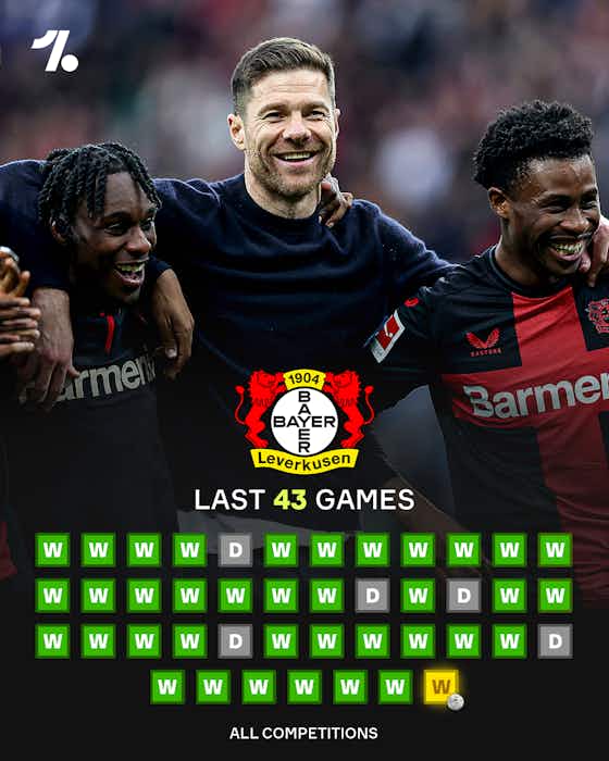 Image de l'article :Champion d'Allemagne, Leverkusen bat un record invraisemblable 🔥