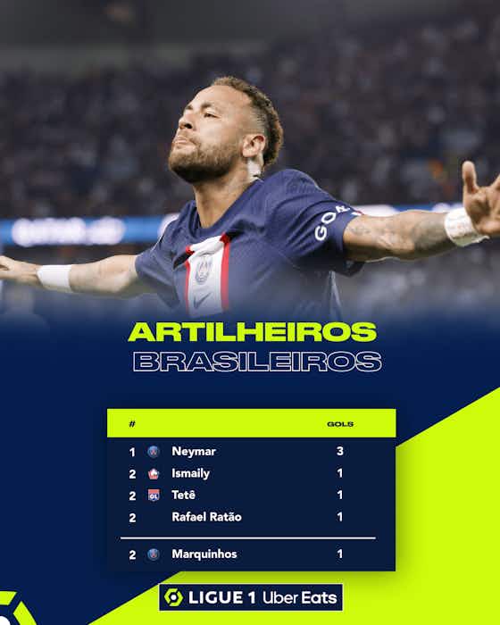 Imagem do artigo:Neymar dá show e brasileiros menos conhecidos marcam: a 2ª rodada da Ligue 1 2022/2023