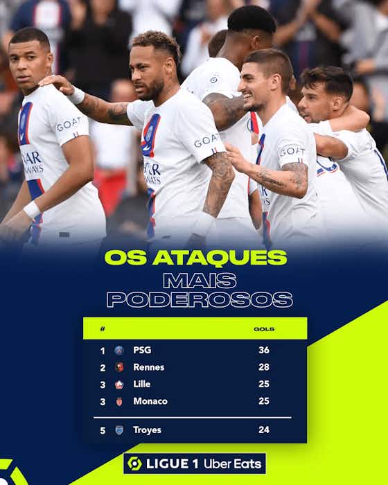 Imagem do artigo:PSG lidera com folga; Lens e Rennes correm atrás do prejuízo – a 13ª rodada da Ligue 1