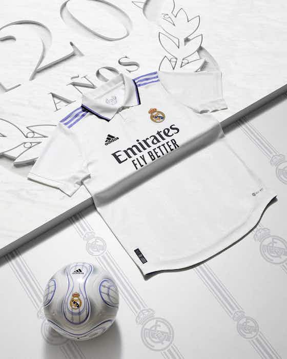 Imagem do artigo:Camisa titular do Real Madrid 2022-2023 é lançada pela Adidas