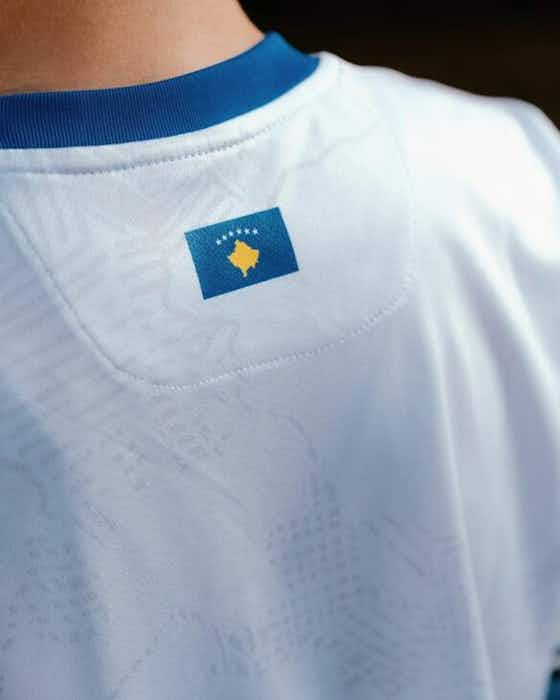 Imagem do artigo:Camisas do Kosovo 2023-2024 são lançadas pela Erreà