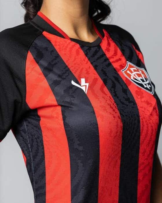 Imagem do artigo:Camisa titular do EC Vitória 2023 é lançada pela Volt Sport