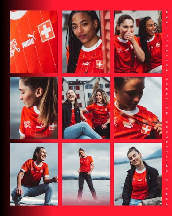 Imagen del artículo:Camisa titular da Suíça para a Copa do Mundo Feminina 2023