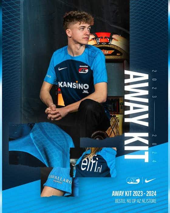 Imagem do artigo:Camisa reserva do AZ Alkmaar 2023-2024 é lançada pela Nike