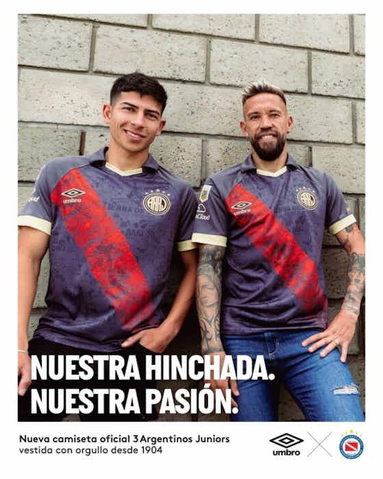 Imagem do artigo:Terceira camisa do Argentinos Juniors 2023-2024 é revelada pela Umbro