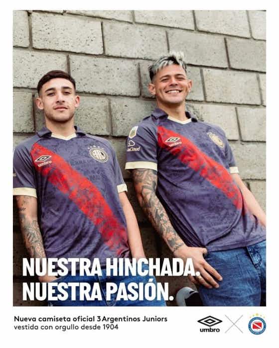 Imagem do artigo:Terceira camisa do Argentinos Juniors 2023-2024 é revelada pela Umbro