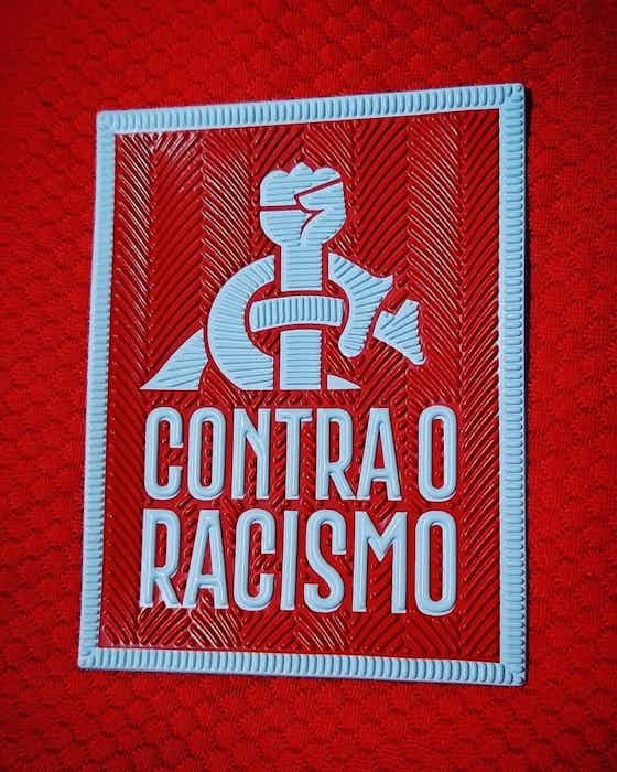 Imagem do artigo:Camisa do Inter terá patch contra o racismo no jogo desta noite