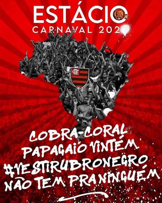 Imagem do artigo:Flamengo na avenida! Estácio de Sá confirma reedição de enredo sobre o clube no próximo carnaval