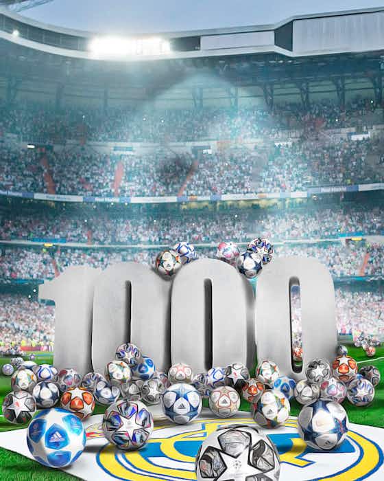 Imagen del artículo:El Real Madrid alcanza los 1000 goles en Champions