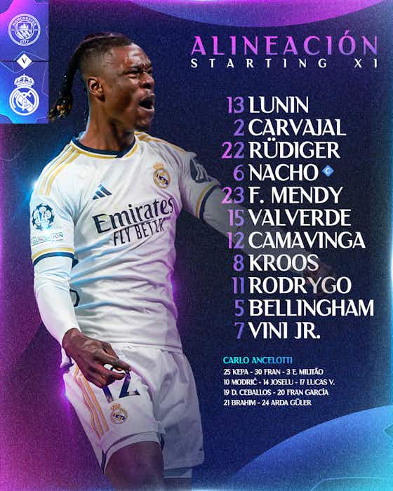 Image de l'article :🚨 Man City - Real Madrid : les compos officielles