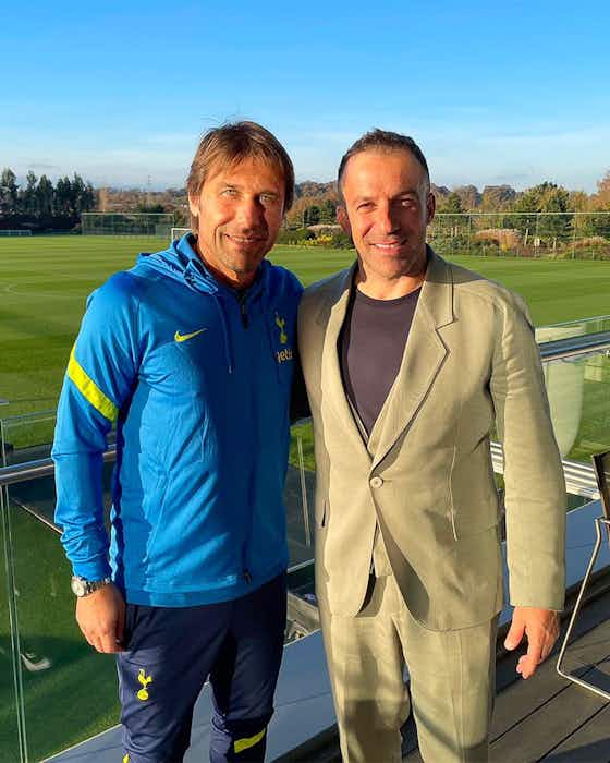 Article image:“It was good”- Conte sheds light on legendary striker’s visit to Hotspur