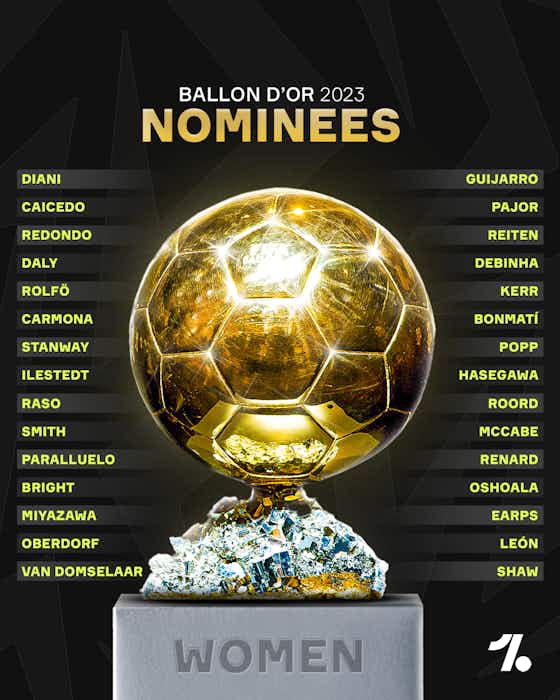 Imagen del artículo:🏅 La lista de las 3️⃣0️⃣ las nominadas al Balón de Oro femenino