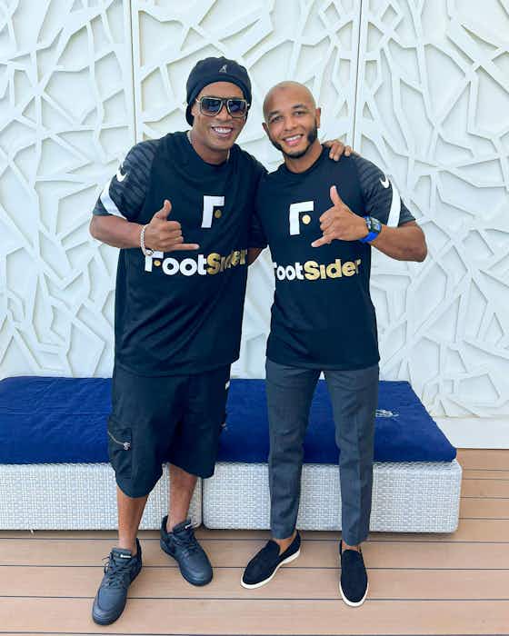 Image de l'article :Un an après le lancement de Footsider, l’application de Ronaldinho et de Brahimi s’internationalise
