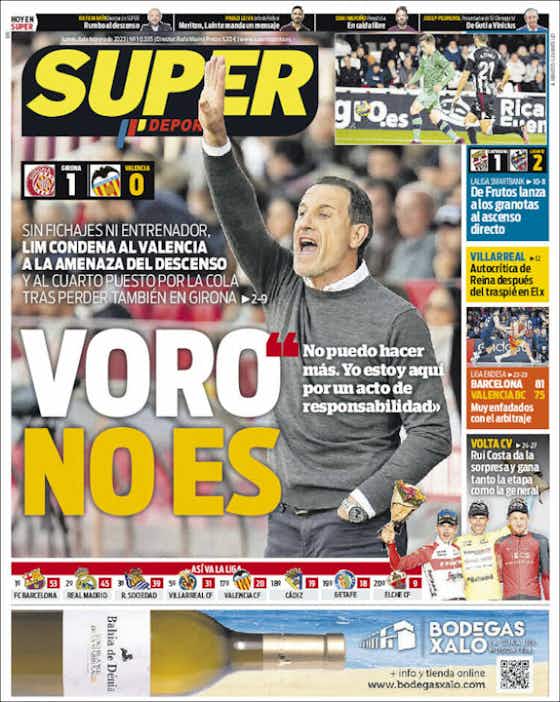 Imagen del artículo:🗞️Las portadas: el Barça le da un golpe a LaLiga, ¿será definitivo?