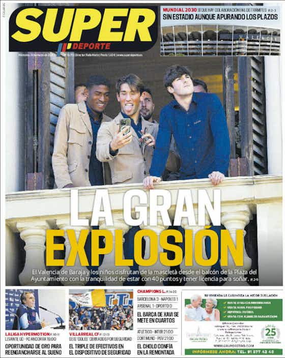 Imagen del artículo:🗞️Bravissimo, enormes...las PORTADAS tras el pase del Barça a cuartos