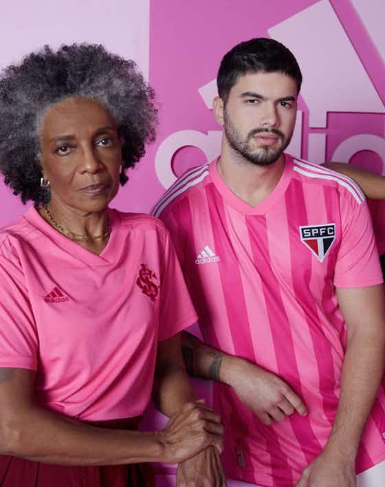 Imagem do artigo:adidas ativa Outubro Rosa e une clubes brasileiros na prevenção do câncer de mama