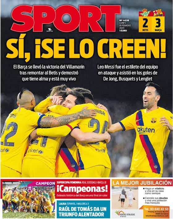 Imagen del artículo:🗞El Barça levanta un match-ball en Sevilla