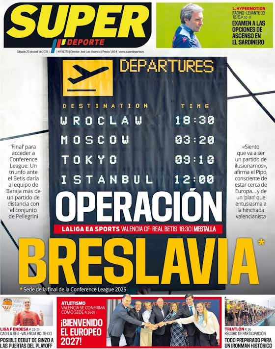 Imagen del artículo:🗞️ Portadas del día: Nacho, Xabi Alonso y las "semis" del Barça femenino