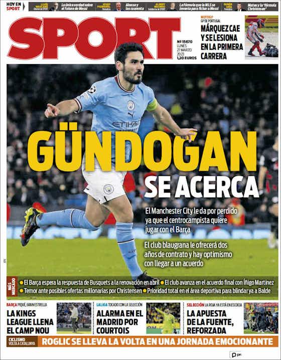 Imagen del artículo:🗞️Ceballos, Gündogan, Ancelotti... es lunes de fichajes en las portadas