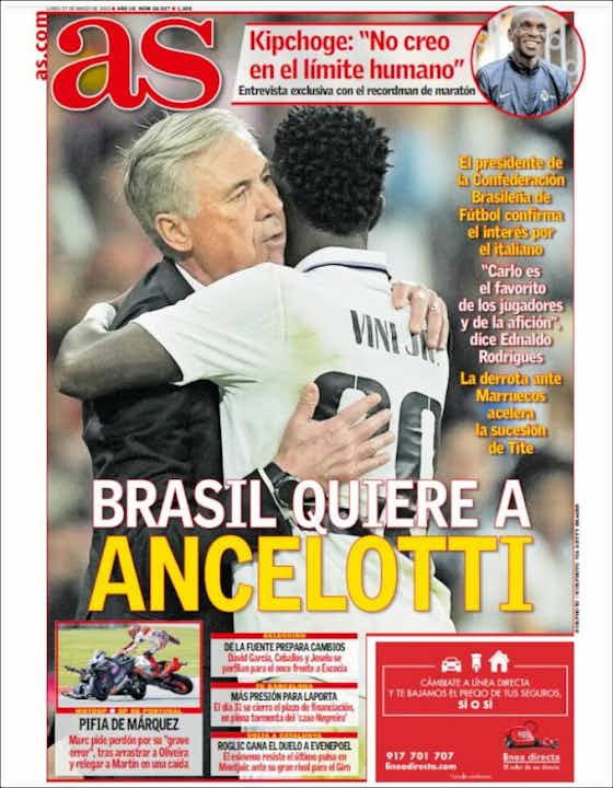 Imagen del artículo:🗞️Ceballos, Gündogan, Ancelotti... es lunes de fichajes en las portadas