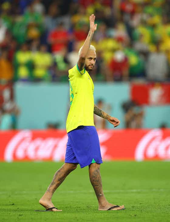 Article image:Brazil's Neymar channeled Lionel Messi with very rare skill at 2022 World Cup