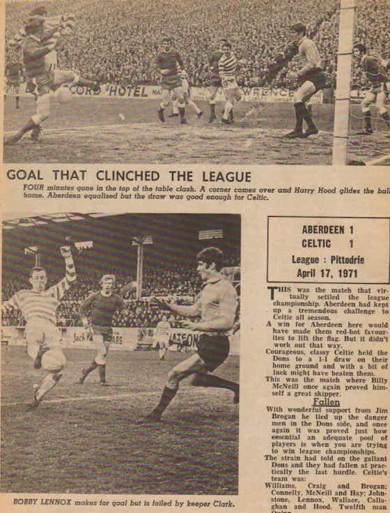 Article image:50 Years Ago Today – Jock Stein’s Celtic edges closer to matching Willie Maley’s six-in-a-row record