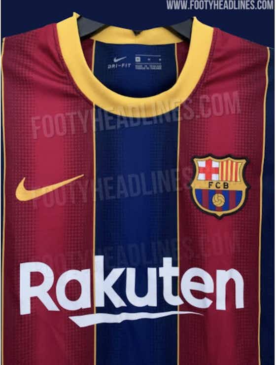 Image de l'article :📸Le nouveau maillot "domicile" du Barça a fuité
