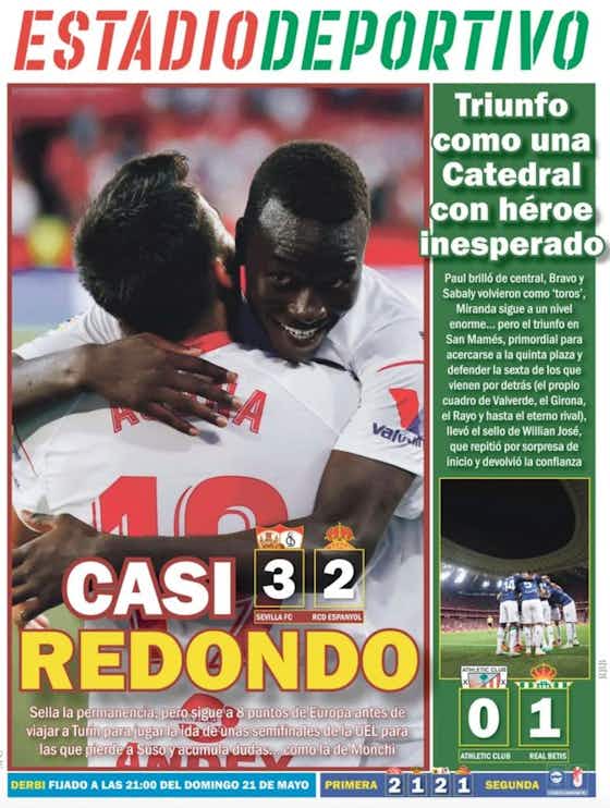 Imagen del artículo:🗞️Portadas: Osasuna y Madrid sueñan con la Copa; Barça con los fichajes