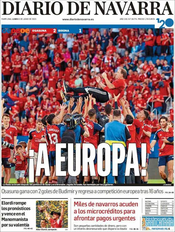 Imagen del artículo:🗞️El adiós de Benzema, la Champions del Barça, las lágrimas en Pucela
