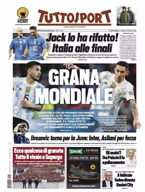 Immagine dell'articolo:Apertura Ts: Brozovic torna per la Juve, Inter punta su Asllani