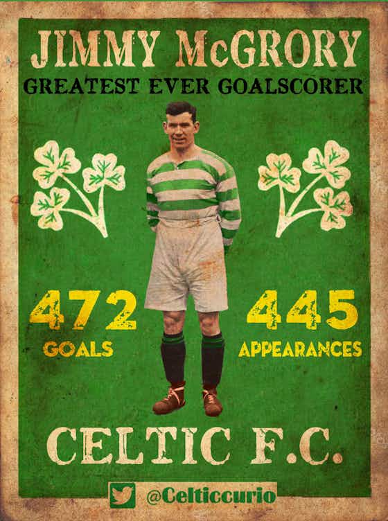 Imagem do artigo:Born on this day 1904, Celtic’s brilliant goalscorer, James McGrory