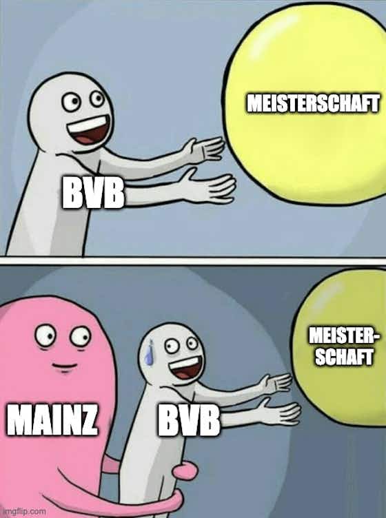 Artikelbild:😂 Meme-Mittwoch: BVB-Zug zerstört Meisterfeier, Bayern im Chaos-Modus
