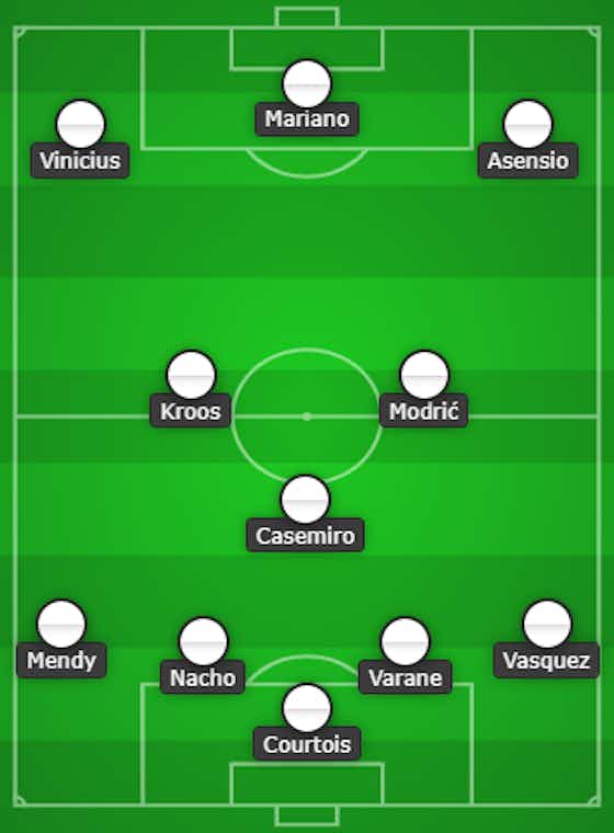 Article image:Vasquez And Mariano To Start | 4-3-3 Real Madrid Predicted Line-Up Against Real Sociedad