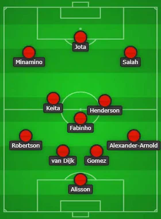 Article image:Jota To Lead The Line, Fabinho Starts | 4-3-3 Liverpool Predicted Lineup Vs Atletico Madrid