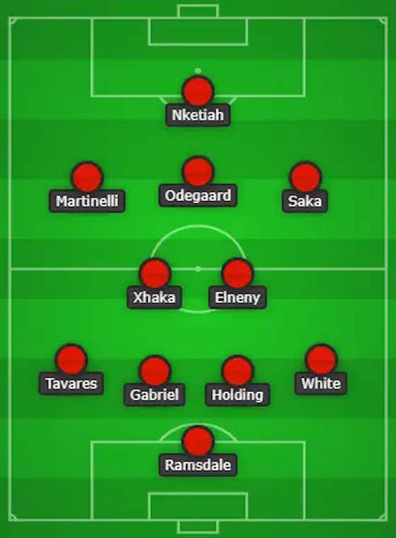 Article image:Martinelli Starts, Gabriel-Holding Duo In Defence | 4-2-3-1 Arsenal Predicted Lineup Vs Everton