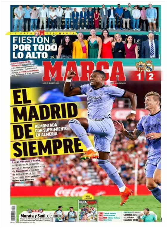 Imagen del artículo:🗞 Portadas del día: remontada blanca, el Barça espera a Bernardo Silva...