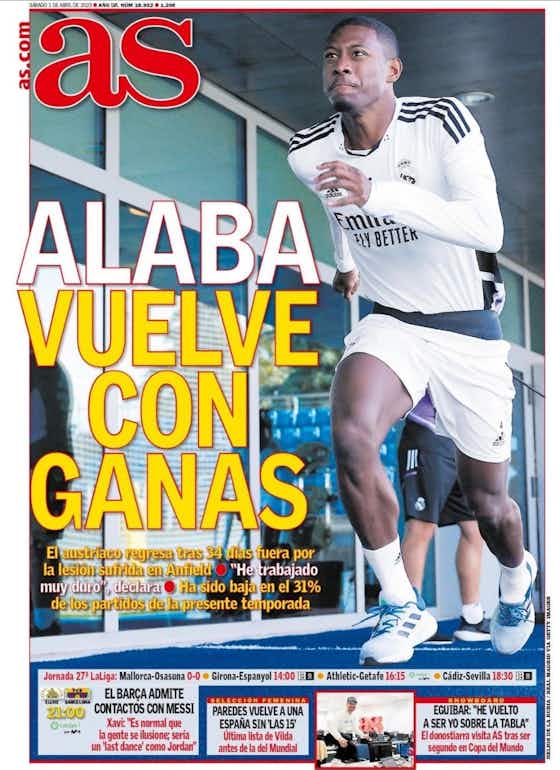 Imagen del artículo:🗞 Las portadas: El sueño del Barça, una vuelta esperada en el Madrid...