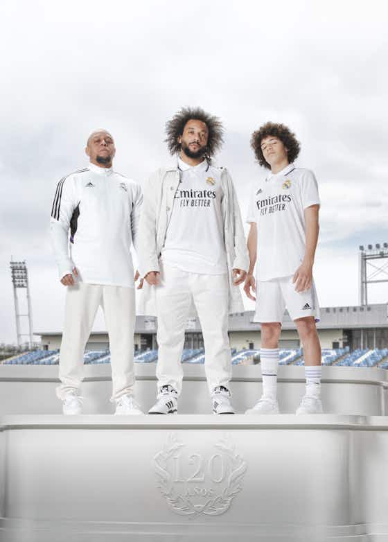 Image de l'article :Adidas et le Real Madrid dévoile le maillot domicile de la saison 2022-2023