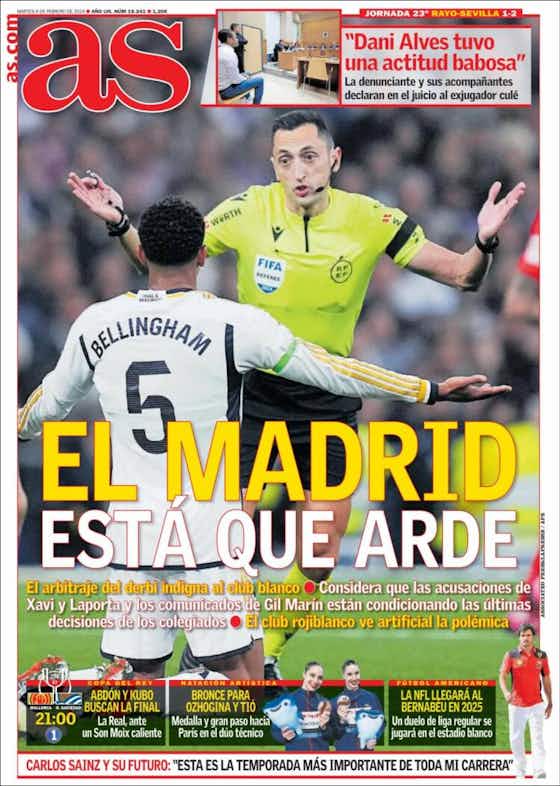 Imagen del artículo:🗞️Los fichajes de Madrid y Barça y la semifinal de Copa en las PORTADAS