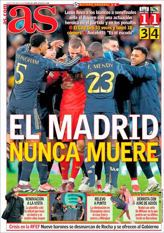 Image de l'article :El Madrid eliminó esta vez al Milán de Sacchi